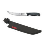 Combo: 8" Black Fibrox Breaking Knife + Sheath 40537C (#5.7203.20C)