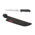 Combo: 8" Filet Black Fibrox Boning Knife + Sheath 40613C (#5.3763.20C)