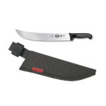 Combo: 14" Black Fibrox Cimeter Knife + Sheath 41534C (#5.7303.36C)